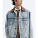 Washed Vintage Denim For Men, High-End Stylish Turn-Down Collar Top, New Autumn American Retro Workwear Jacket_mkmklike.com
