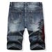 Indian Embroidered Denim Shorts Men New Cross Border_mkmklike.com