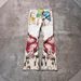 Unisex Casual Jeans High Street Loose Fitting Multi Print Hip Hop Graffiti Style Dark European American Theme_mkmklike.com