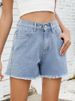 K New Versatile Denim Shorts Slimming Hot Pants_mkmklike.com