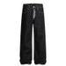 Italian-Inspired Destroyed A-Line Jeans - High-Hardness Loose Fit Cowboy Scimitar Pants For Men_mkmklike.com