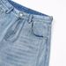 American Style Washed Vintage Scimitar Jeans Men's High Street Trend Loose Faded White Wide-Leg Casual Pants_mkmklike.com