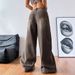 Women's High Waist Wide Leg Jeans - Vintage Washed Cotton Denim Pants For Casual Streetwear & Everyday Comfort_mkmklike.com