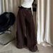 Women's Clothing Retro Spring And Autumn New Style Old Money Style Wide Leg Jeans Loose Versatile Mopping Pants Trousers_mkmklike.com