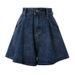 K Cowboy Shorts, Wide Leg Shorts, New Women's Clothing, Slim And Stylish, Loose And Versatile, High Waisted_mkmklike.com