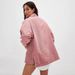 Women's Casual Versatile Denim Jacket European And American Style Pocket Side Slit Design_mkmklike.com