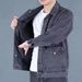 BOY 2023 Spring Summer New Loose Wear-Resistant Autumn Trendy Brand Plus Size Men's Workwear Jacket Denim Clothing_mkmklike.com