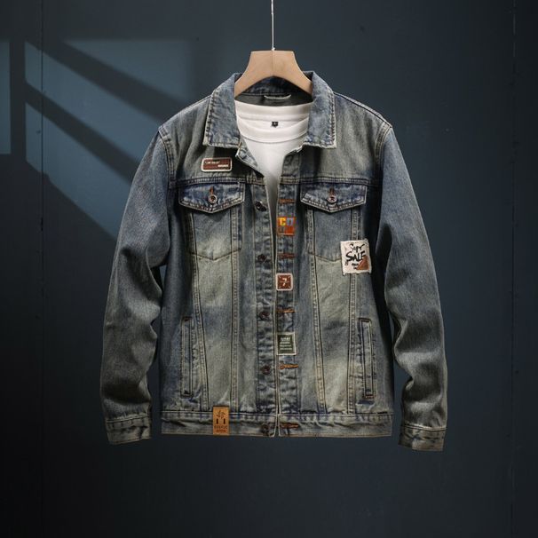 Strictly Select American Denim Men's Versatile Workwear Jacket, 2025 Spring New Trendy Loose Clothing_mkmklike.com