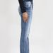 Summer Low Rise Stretch Slim Fit Flared Jeans for Women American Retro Style Cross Embroidery New Style 2026_mkmklike.com