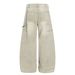 Unisex High-Street Vintage Distressed Denim Jeans Relaxed Fit Straight Leg Deconstructed Details_mkmklike.com