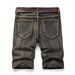 Men's Fashion Stretch Ripped Denim Shorts_mkmklike.com