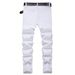 Men's Clothing Men's White Jeans Version Style Summer Thin Slim Fit Stretch Trousers For Formal & Casual Heavyweight(Belt Not Included)_mkmklike.com
