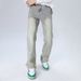 Men's 2026 American Style Washed Distressed High Street Loose Straight Leg Jeans Yellow Mud Dye Trendy New Style_mkmklike.com