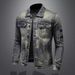 Men's Clothing Autumn And Winter Jackets Fashion Cool Denim Workwear Jackets Loose Casual Men's Tops_mkmklike.com