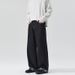 Plaid Patchwork Denim Jeans For Men And Women - Relaxed Fit Straight Leg Unisex Trousers In American Style_mkmklike.com