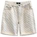 Men's Street Style Denim Shorts 2025 Slimming Straight Leg mid Length Retro Five Point Summer Jeans Softener Machine Washable_mkmklike.com