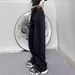 Women's Off-White Straight Leg Jeans High Waist Slimming Wide Leg Pants Casual Cotton Pear Shaped Fit plus Size 2025 New Style_mkmklike.com