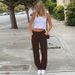 2023 New European And American Jeans, Women's Fashion Ins Street Style Vintage Loose Multi-Pocket Cargo Pants_mkmklike.com
