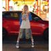 Retro American Washed Ripped And Distressed Denim Shorts For Men And Women Loose Fitting Whiskered Trendy Design_mkmklike.com