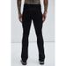 Men’s Rhinestone Washed Jeans – High Waist Straight Leg Denim Pants (S-3XL, Stretch Comfort, Retro Street Style)_mkmklike.com