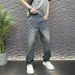Men's All-Over Print Jacquard Jeans | Retro American Streetwear Baggy Straight Leg Pants For Casual Wear_mkmklike.com