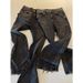 Men's Clothing Washed Black Flared Jeans For Men High Street Vibe Style Loose Wide Leg Cleanfit_mkmklike.com