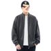 Spring And Autumn Sweatshirt Cardigan Jacket Stand Collar Trendy Brand Casual Sports Thin Style Men's Top Couple Winter_mkmklike.com