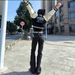 Slim Fit Bootcut Raw Denim Jeans Four-Line Embroidery Comfortable Stretch Premium Everyday Wear Men's Clothing_mkmklike.com