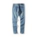 Men's Clothing High Street Knee Washed Hole Cat Whisker Jeans Beggar Pants Street Pants_mkmklike.com