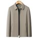 Men's Jacket--8809 Model Main Promotion Lapel Long Sleeve Basic Popular Pure_mkmklike.com