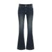 Women's Low-Rise Flared Jeans | Vintage Washed Slim Fit | Stretchy Bootcut Denim For A Sexy Silhouette_mkmklike.com