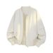 Black Padded Shoulder Boxy Short For Men, Spring Cleanfit High Street Flight Worker Style American Jacket_mkmklike.com