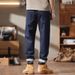 Large Size Men's Clothing New Denim Non-fading Jeans Men's Thin Loose Small Scimitar Fattened Plus Size Jeans_mkmklike.com
