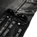 Vibe Trendy Lace-Up Flared Cargo Jeans For Men Heavy-Duty Distressed Frayed Edge Deconstructed Patchwork Niche_mkmklike.com