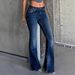 Cross-Border New American Retro Hot Girl Flared Pants Versatile Stretch Slim Fit Slimming Jeans For Women_mkmklike.com