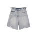 Men's Retro Washed Distressed Denim Shorts Summer Trendy Loose Wide Leg Casual Five Point Pants_mkmklike.com