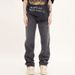 Nordmann Black Gray Jeans Men New Loose Straight American High Street Trendy Cool Casual Long Pants_mkmklike.com
