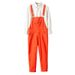 Pure Japanese Retro Casual Jumpsuit Nine-point Trendy Korean Version Youth Couple Overalls Men's Workwear Suspender Pants_mkmklike.com