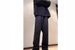 American White Micro-pull Jeans Men's 2024 Autumn And Winter New Trendy Brand Versatile High Street Bell Pants Loose Straight-leg Pants_mkmklike.com