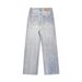 Straight-Leg Jeans For Men Street Style American Ins Wide-Leg Loose Fit Versatile Washed Dad Pants Trendy_mkmklike.com