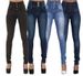 Women's jeans high-waist stretch slim jeans for women_mkmklike.com
