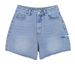 Women's Clothing Summer High Waist Loose Casual Straight Denim Shorts Chic Street Riding Shorts With Ripped Sides_mkmklike.com