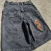 2025 Baggy Shorts Gothic American Pocket Print Denim Gym Shorts 2000s Vintage Streetwear Hip Hop Men Women Basketball Shorts_mkmklike.com