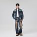 High-Quality Retro Heavyweight Washed Workwear Denim Men, New Loose American Style Jacket For Autumn_mkmklike.com