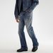 Men's Flared Jeans With Distressed Details – Vintage-Inspired High Waist Bell Bottom Denim Pants (28-36), 90.6% Cotton & Retro Wash_mkmklike.com