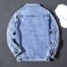 Loom 2022 Trendy Brand Denim Men European American Street Japanese Retro Spring Loose Casual Jacket Top_mkmklike.com