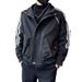 High-End Wokwea Men Sping And Autumn Tendy Band Fashion Cool Stiped Top 2024 New Men's Jacket With Tun-Down_mkmklike.com