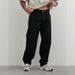 Men's Stretch Jeans Loose Fit Straight Leg Long Pants_mkmklike.com