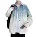 Chaolun Cloth Long Sleeve Denim Men Spring Autumn Youth Tie-Dye Trendy Loose Plus Size Handsome Shirt Jacket_mkmklike.com