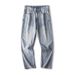 Nordmann Muqiu Clothing | Men's Jeans Trendy American High Street Retro Washed Loose Draped Straight Wide-Leg Pants_mkmklike.com